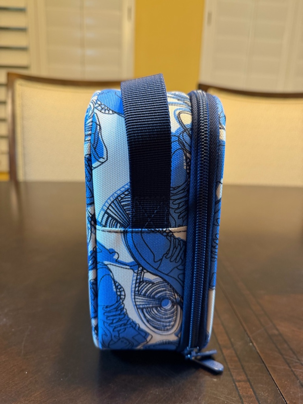 New Nike Air Jordan Insulated Lunch Box Blue White - Picture 5 of 12